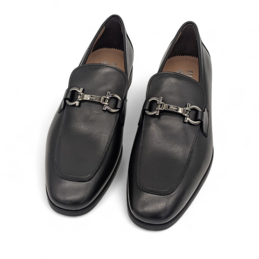 Ferragamo Mens Shoes Ree Loafers Size 11 D New With Box